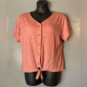 Weatherproof Vintage Lightweight Button-Down Blouse